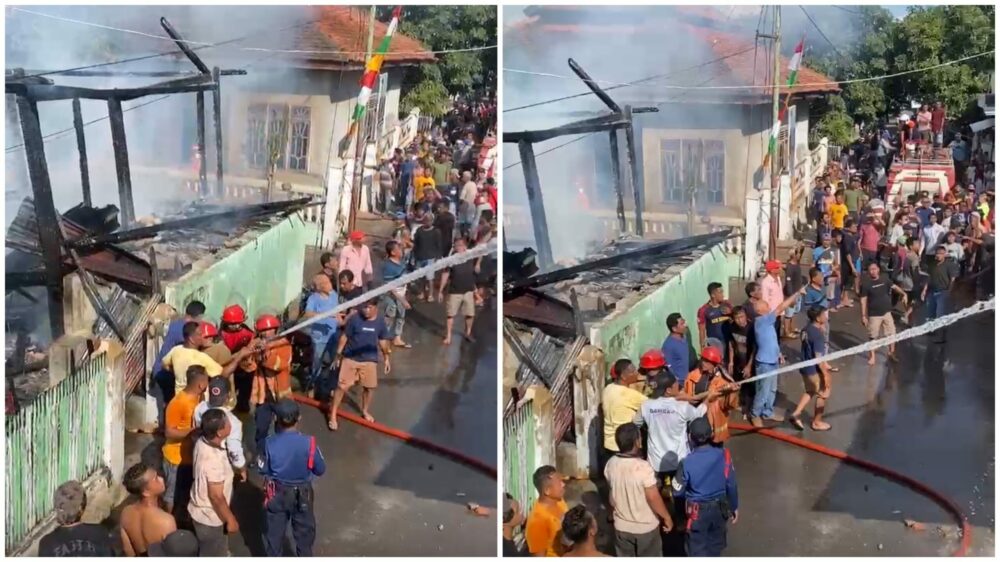 Rumah di Penaraga Hangus Terbakar, Beruntung tak Ada Korban Jiwa - Kabar Harian Bima