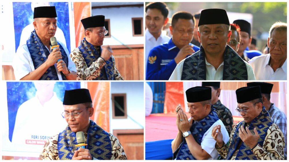 Masyarakat dan Keluarga Besar Bersatu, Feri Menangis Saat Pidato Politik - Kabar Harian Bima