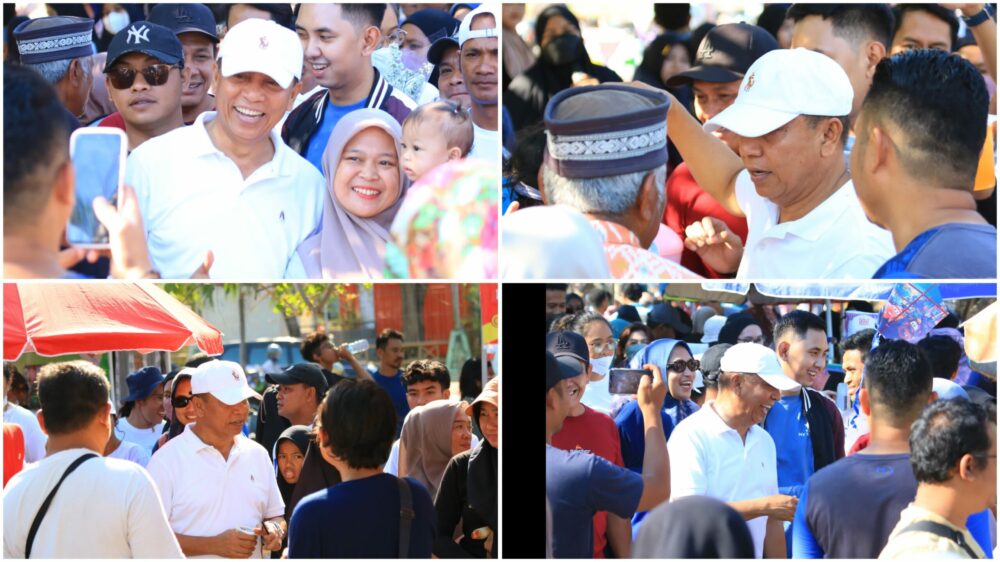 Blusukan di Taman Amahami, Simbol Keberhasilan HMQ, Aji Man dan Feri Sofiyan Membangun Kota Bima - Kabar Harian Bima