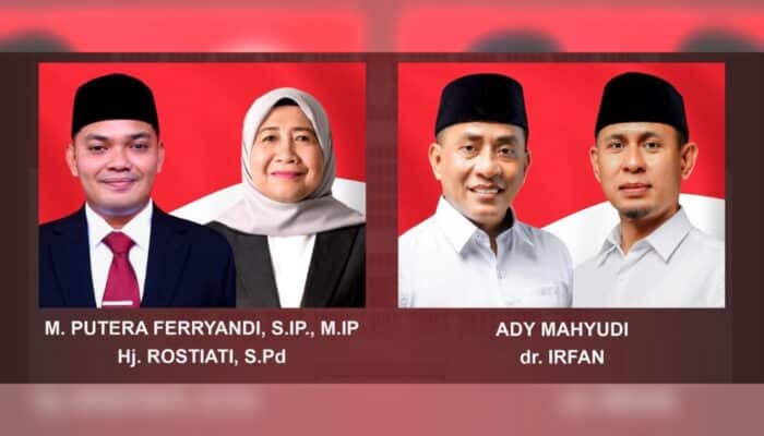 Pilkada Kabupaten Bima 2024, KPU Resmi Tetapkan Yandi-Rostiati dan Ady-Irfan sebagai Paslon