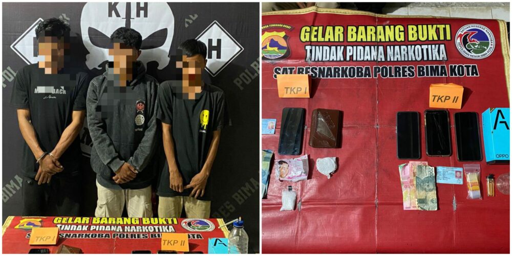 Tim Kaisar Hitam Ringkus Jaringan Pengedar Sabu-sabu, Diduga Terkait Bandar di Lapas - Kabar Harian Bima