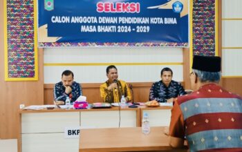 Dikpora Seleksi Dewan Pendidikan Kota Bima - Kabar Harian Bima