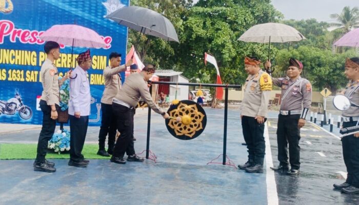 Polres Bima Kota Luncurkan Penerbitan SIM C1, Pertama di Pulau Sumbawa