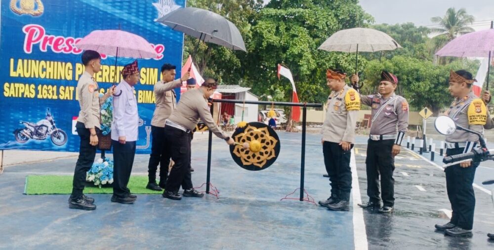 Polres Bima Kota Luncurkan Penerbitan SIM C1, Pertama di Pulau Sumbawa - Kabar Harian Bima