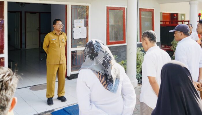 Respon Beredar Video Spanduk Paslon, Pj Sekda Pimpin Apel di Kelurahan Tanjung