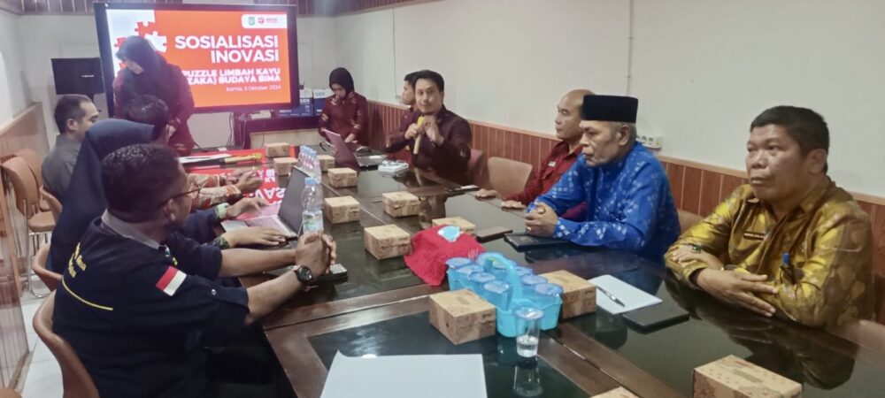 Brida Sosilisasi Inovasi Puzzle Limbah Kayu Budaya Bima - Kabar Harian Bima