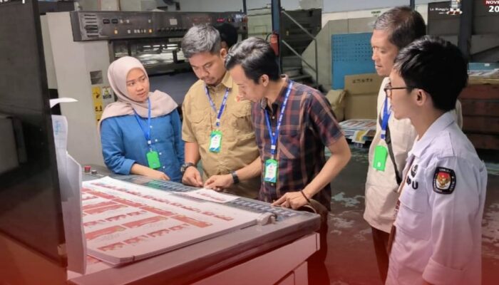 KPU Kabupaten Bima Pantau Produksi 387.531 Surat Suara untuk Pilkada 2024