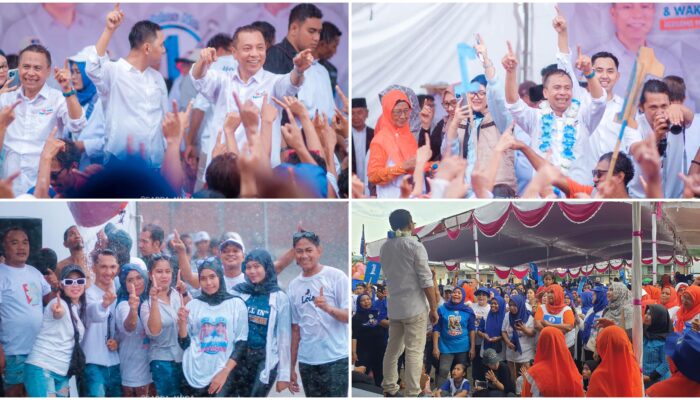 Antusias Warga Tanjung Sambut Man-Feri di Tengah Hujan, Prioritas Air Bersih dan Dukungan untuk Nelayan