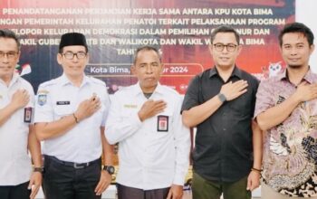 Pemkot Bima dan KPU Jalin Kerjasama untuk Program Pelopor Kelurahan Demokrasi - Kabar Harian Bima