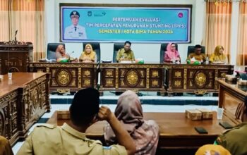 Perkuat Upaya Penurunan Stunting, DPPKB Kota Bima Evaluasi TPPP Semester I - Kabar Harian Bima