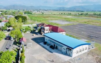 Erupsi Gunung Lewotobi, Bandara Sultan Muhammad Salahudin Bima Batalkan Penerbangan Sementara - Kabar Harian Bima