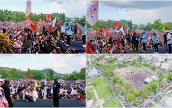 Kampanye Akbar Paslon AMANAH, Massa Tumpah Ruah di Lapangan Serasuba - Kabar Harian Bima