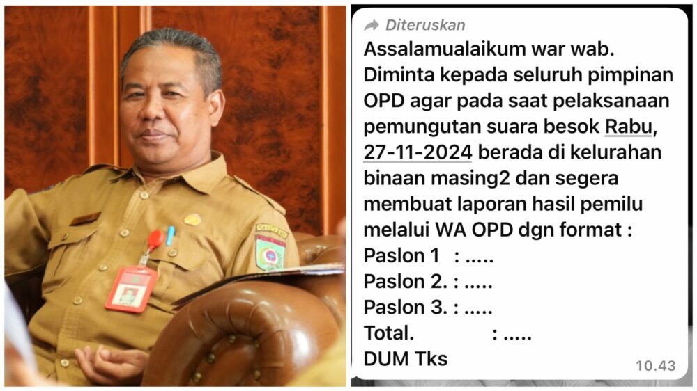 Pj Wali Kota Bima Perintahkan Kepala OPD Lapor Hasil Pemungutan Suara, Publik Pertanyakan Urgensi dan Netralitas - Kabar Harian Bima