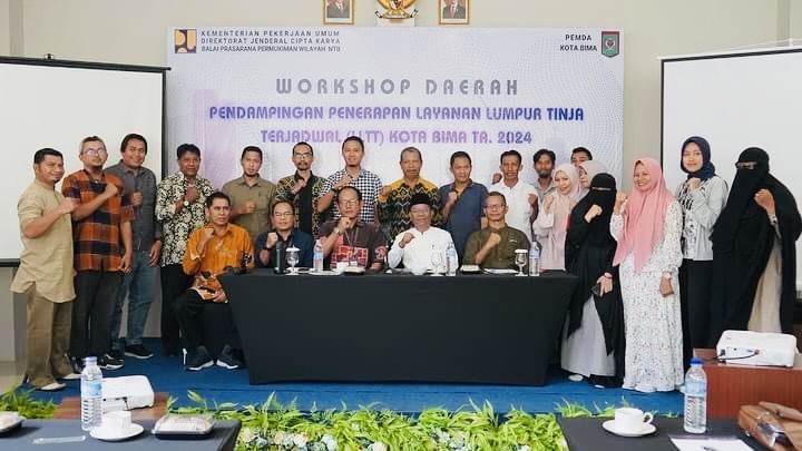 Workshop LLTT 2024, Upaya Kota Bima Tingkatkan Kualitas Sanitasi - Kabar Harian Bima