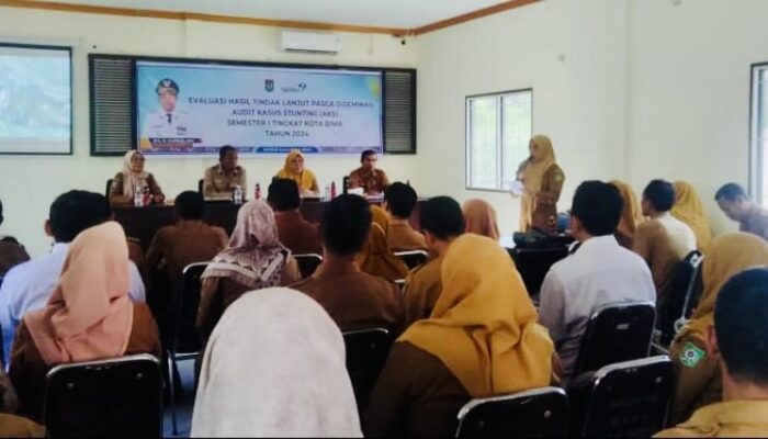 DPPKB Kota Bima Evaluasi Tindak Lanjut Audit Kasus Stunting