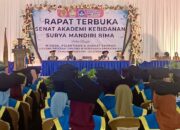 47 Mahasiswa Akbid Surya Mandiri Bima Diwisuda, Cetak Tenaga Kebidanan Profesional dan Berdaya Saing - Kabar Harian Bima