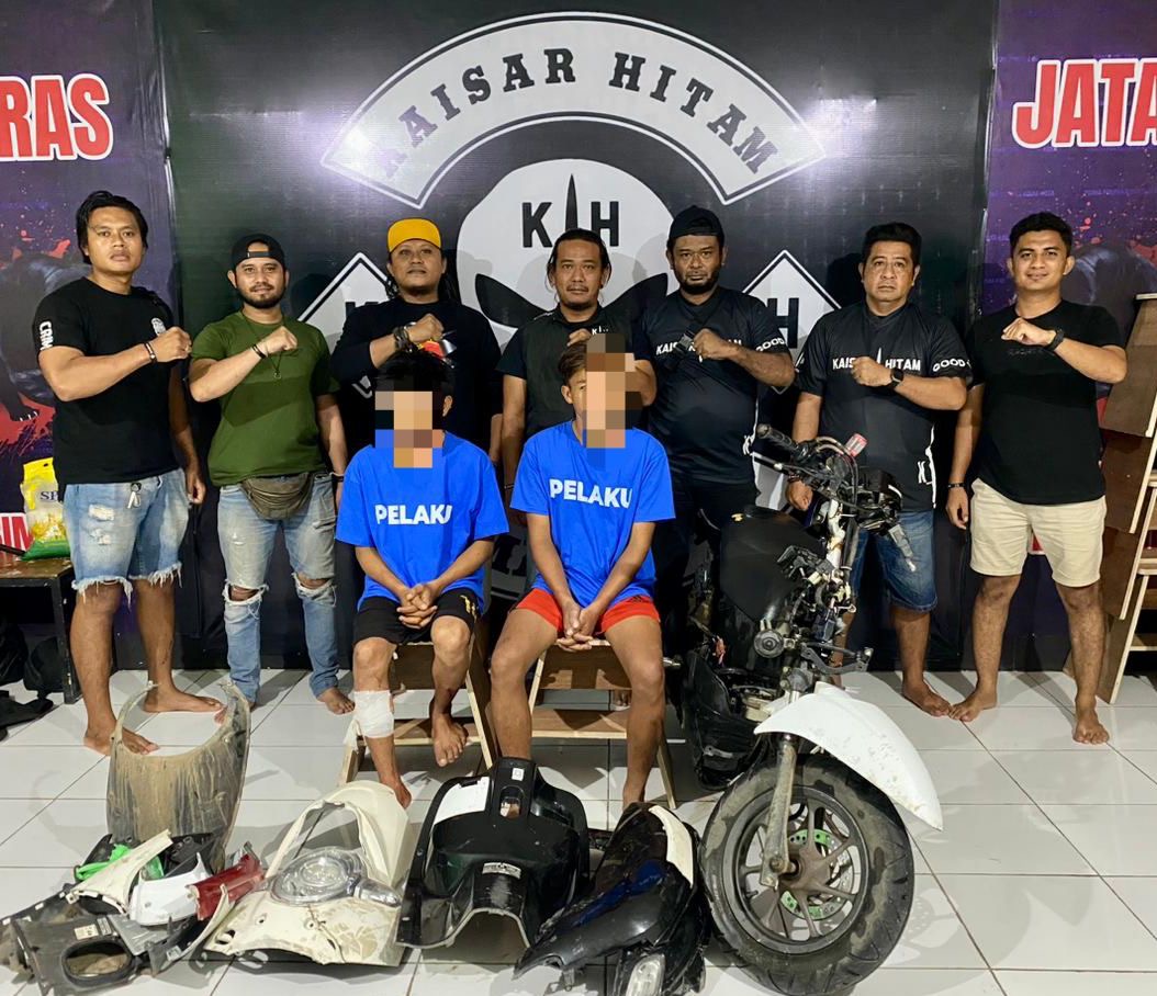 Tim Kaisar Hitam Lumpuhkan Pelaku Curanmor, Amankan Barang Bukti Sepeda Motor - Kabar Harian Bima