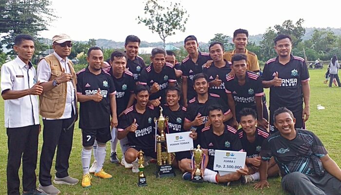 Final Semi Futsal Korpri Cup 2024, SMAN 1 Ambalawi Taklukkan SMPN Gabungan