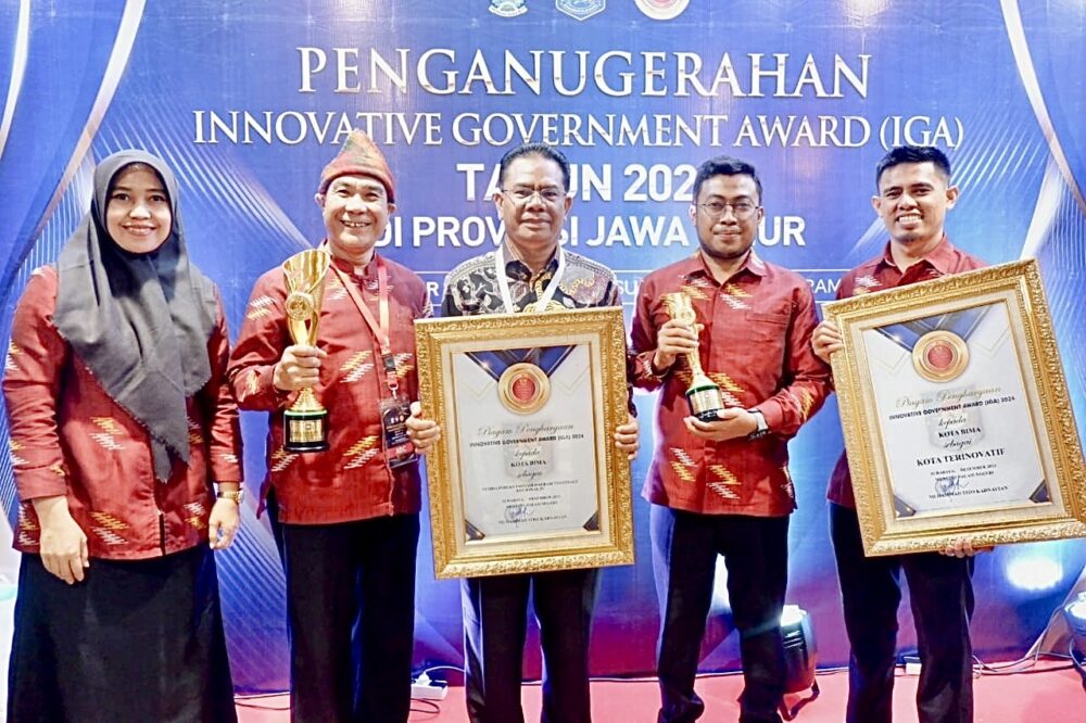 Kota Bima Raih Dua Penghargaan di Innovative Government Award 2024 - Kabar Harian Bima