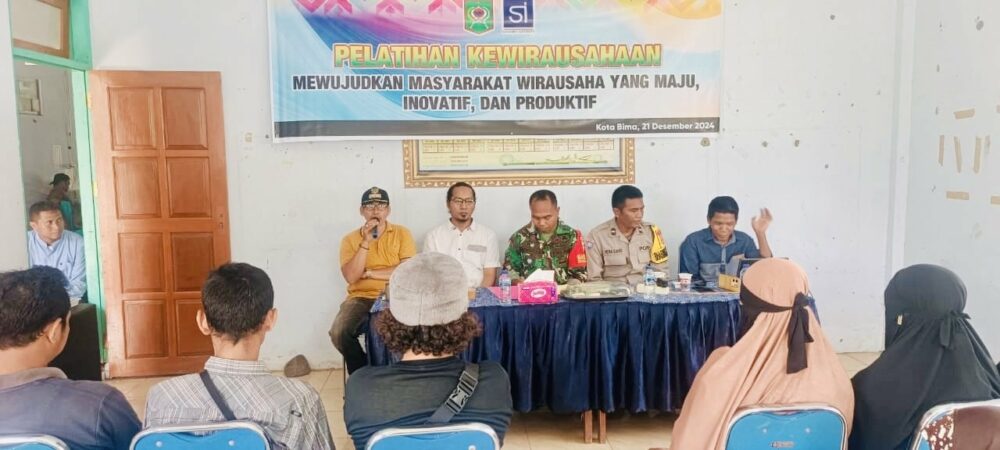 Kelurahan Penatoi dan Sasambo Institute Gelar Pelatihan Kewirausahaan untuk Dukungan UMKM - Kabar Harian Bima