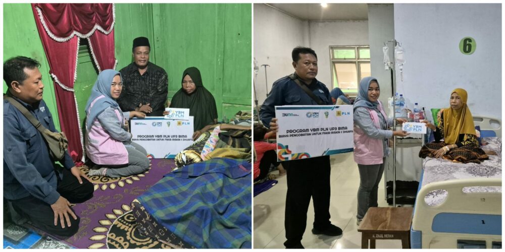 PLN UP3 Bima Salurkan Bantuan Pengobatan untuk Fakir Miskin dan Dhuafa - Kabar Harian Bima