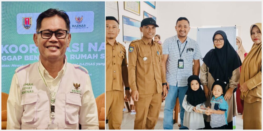 Baznas Kota Bima Salurkan Bantuan Makanan Gratis untuk Anak Terdampak Stunting - Kabar Harian Bima