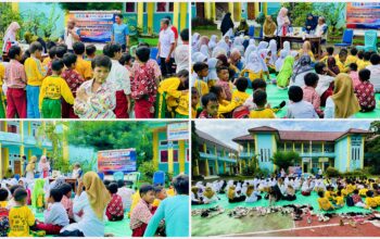 Pelatihan dan Simulasi Tanggap Bencana, FPRB Edukasi Guru dan Siswa SDN 40 Lewirato - Kabar Harian Bima