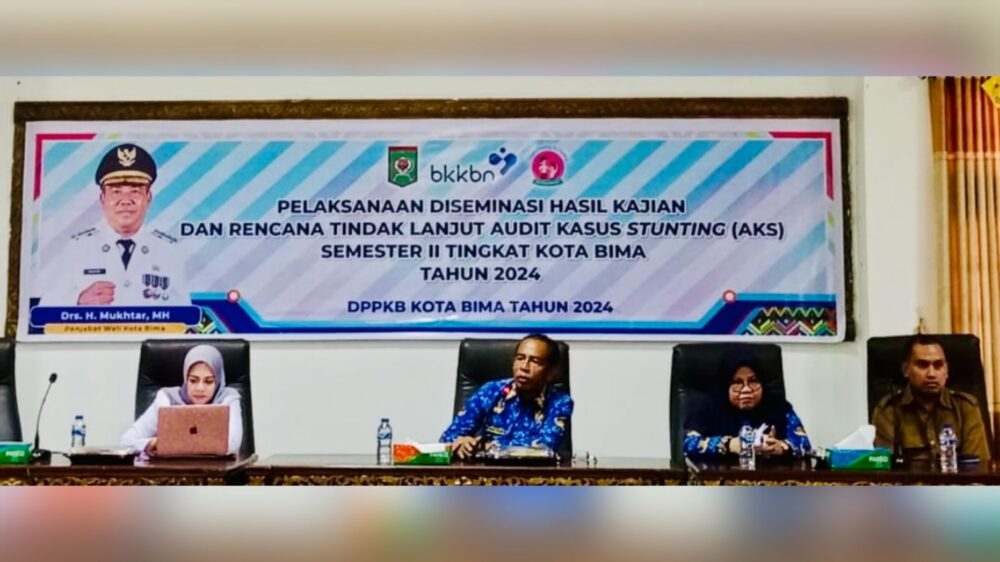 DPPKB Kota Bima Diseminasi Hasil Audit Kasus Stunting Tahap II, Fokus Penanganan 16 Lokus - Kabar Harian Bima