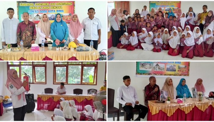 Simulasi Evakuasi di SDN 63 Dodu, FPRB Tingkatkan Kesiapsiagaan Bencana