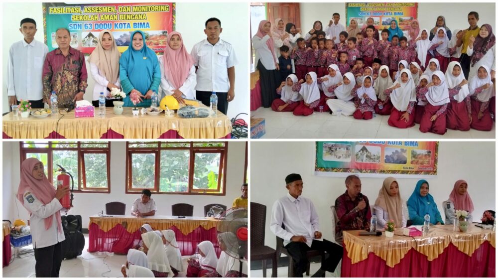 Simulasi Evakuasi di SDN 63 Dodu, FPRB Tingkatkan Kesiapsiagaan Bencana - Kabar Harian Bima