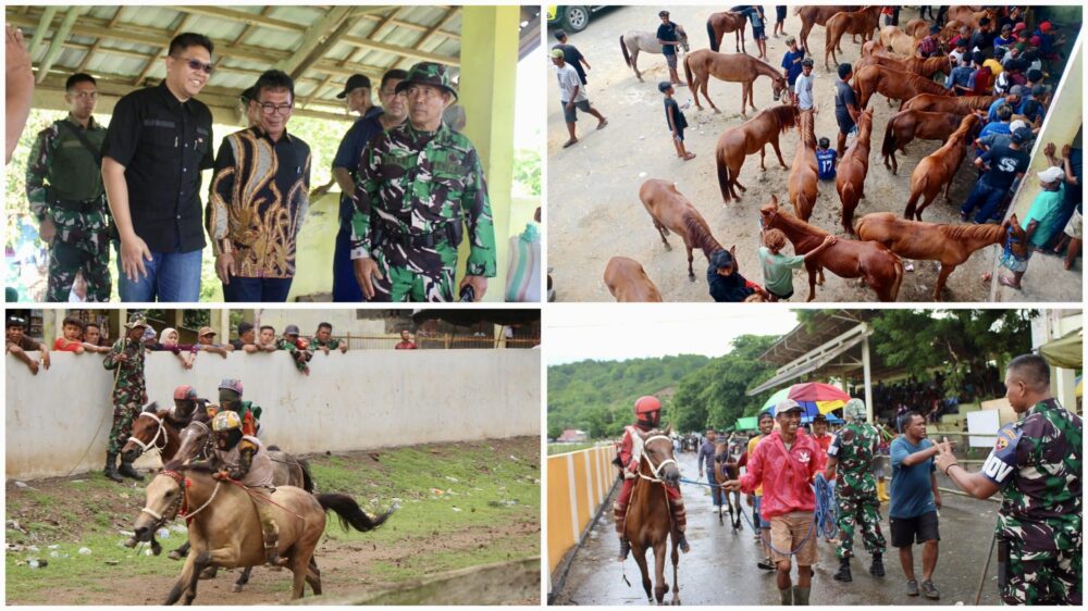 662 Kuda Berlaga di Dandim Bima Cup I, Tradisi Lokal yang Mendunia - Kabar Harian Bima