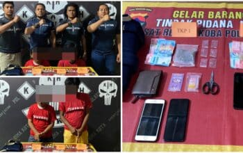 Bongkar Jual Edar Narkoba, Tim Kaisar Hitam Sergap Sepasang Pengedar Sabu-Sabu dan Ganja - Kabar Harian Bima