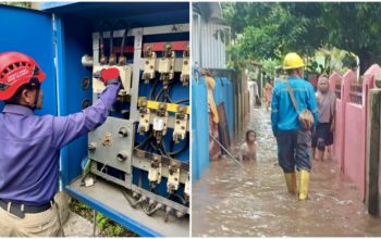 PLN UP3 Bima Sigap Pulihkan Jaringan Listrik Akibat Banjir Jelang Nataru 2025 - Kabar Harian Bima