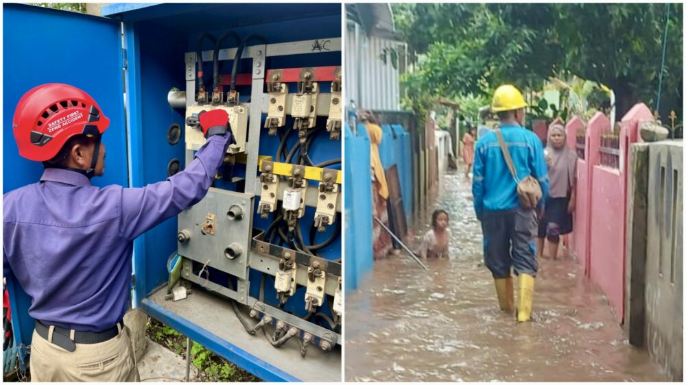 PLN UP3 Bima Sigap Pulihkan Jaringan Listrik Akibat Banjir Jelang Nataru 2025 - Kabar Harian Bima