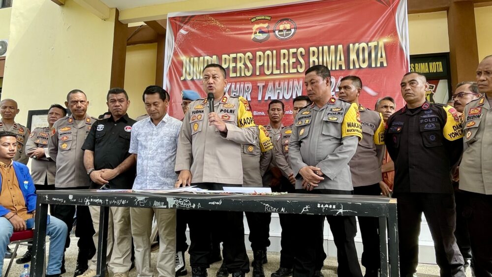 Polres Bima Kota Ungkap 107 Kasus Narkoba Sepanjang 2024, Tertinggi di NTB - Kabar Harian Bima