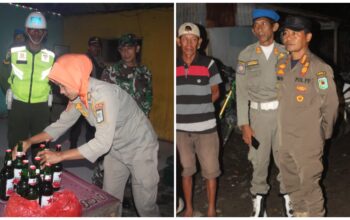 Operasi Yustisi 2024, Sat Pol PP Kota Bima Amankan 250 Botol Miras - Kabar Harian Bima