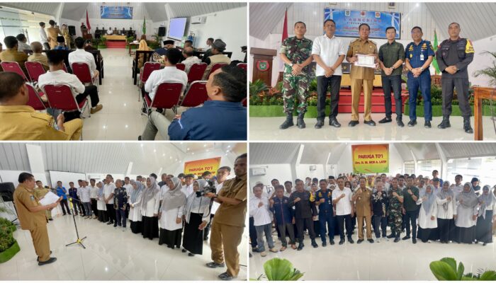 Perwali Pemanfaatan Air Hujan Diluncurkan dan Pelantikan FPRB Kota Bima Periode 2024-2029