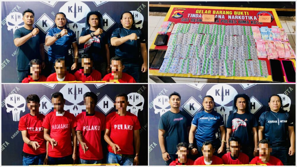 Tim Kaisar Hitam Gagalkan Peredaran 1.010 Butir Tramadol Jelang Tahun Baru - Kabar Harian Bima