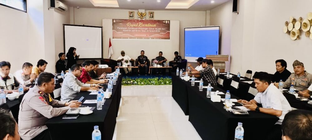 KPU Rakor Persiapan Penetapan Bupati dan Wakil Bupati Bima Terpilih - Kabar Harian Bima