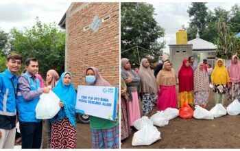 PLN Bantu Korban Banjir di Kendo, Salurkan 100 Paket Kebutuhan Pokok - Kabar Harian Bima