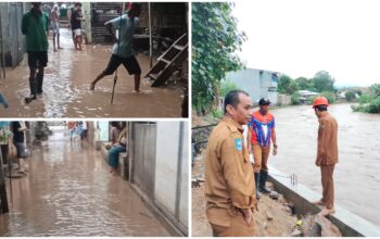 Banjir Genangi Paruga dan Tanjung, Rumah Warga di Rabadompu Timur Tertimpa Batu - Kabar Harian Bima