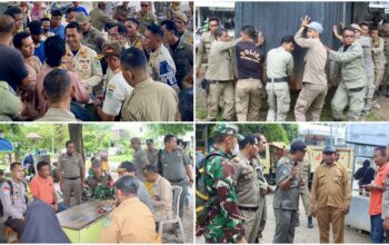 Penegakan Aturan dengan Sentuhan Kemanusiaan, Pol PP Kota Bima Tertibkan PKL Tanpa Kendala - Kabar Harian Bima