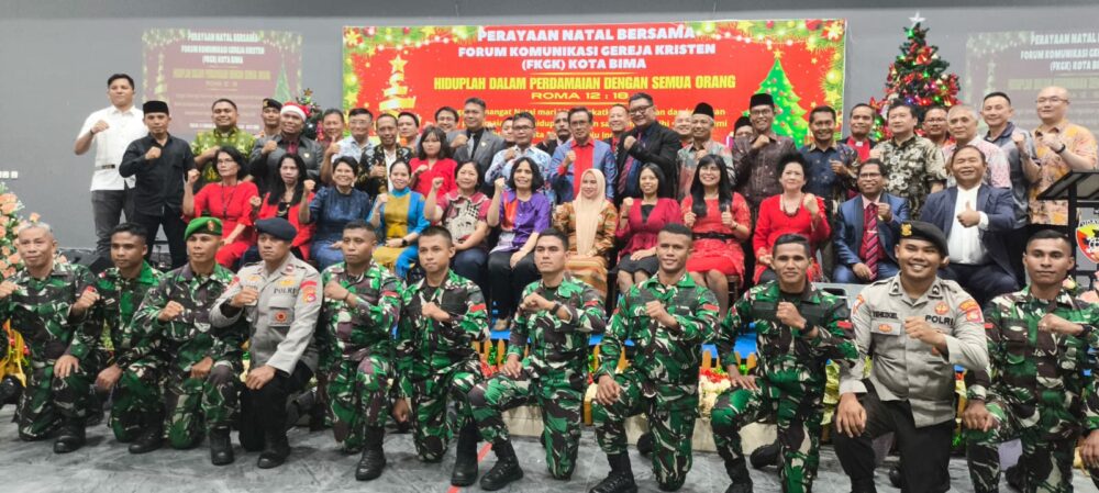 Rayakan Natal dan Tahun Baru 2025, FKGK Ajak Tingkatkan Persatuan dan Perdamaian - Kabar Harian Bima