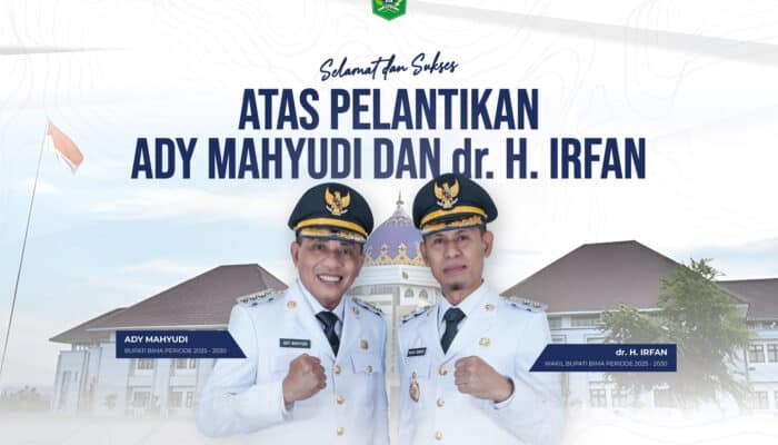 Ady – Irfan Resmi Pimpin Kabupaten Bima, Pesan Prabowo: Harus Membela dan Mengutamakan Kepentingan Rakyat