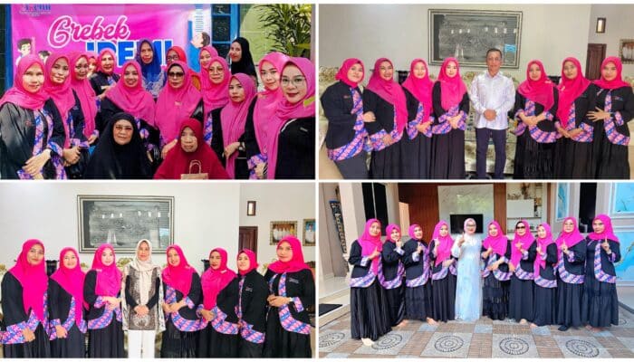 IPEMI Kota Bima “Grebek” di Posyandu Sarae dan Sowan ke Wali Kota, Ketua PKK dan GOW