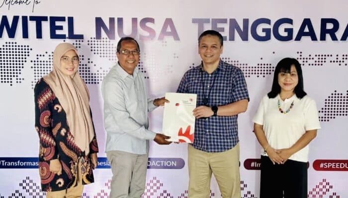 Dinas Kominfotik dan Telkom Teken MoU, Wifi Gratis 50 Mbps Hadir di 169 RW Kota Bima