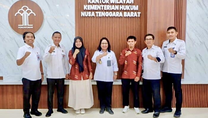 Brida Kota Bima Kunjungi Kemenkumham NTB, Bahas Strategi Sosialisasi Hak Paten