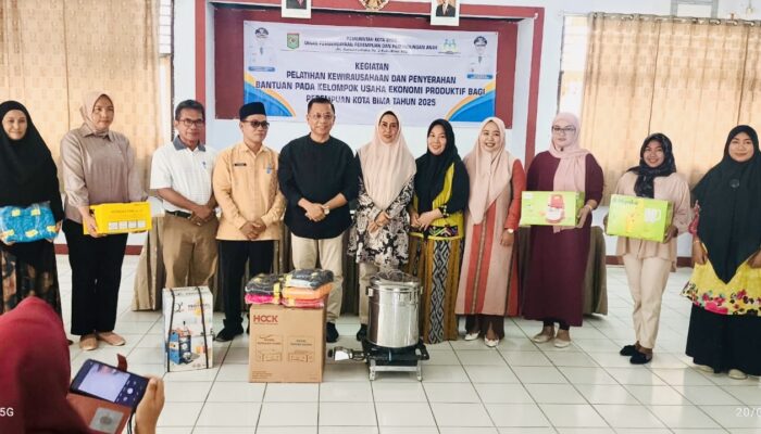 Buka Pelatihan Kewirausahaan, Wali Kota Bima Dorong Perempuan Maju dan Mandiri Secara Ekonomi