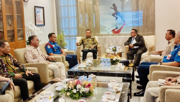 Wali Kota Bima Audiensi dengan Wagub DKI, Bahas Hibah Mobil Damkar dan Magang Aparatur