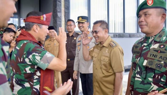 Wakil Wali Kota Bima Sambut Pangdam IX/Udayana, Sinergi TNI dan Pemda Pilar Pembangunan Daerah